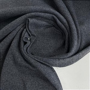 Ribana 2x1 Média PA 370g/m² Cinza Grafite