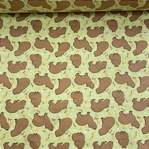 Tricoline Estampada Capivara