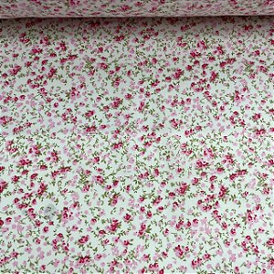Tricoline Estampada Floral Liberty Discreta