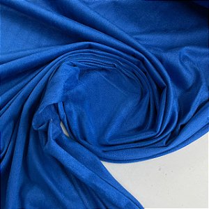 Malha Suede Skin Touch Azul Bic