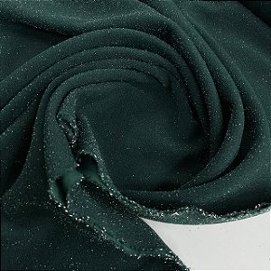 Malha Lurex Verde Amazonas