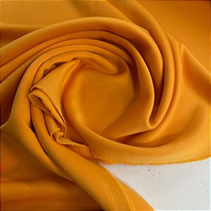 Malha Scuba Neoprene Amarelo Mostarda