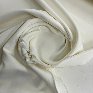 Malha Scuba Neoprene Branco Perola