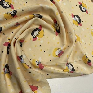 Malha Cotton Light Estampado Anjinho