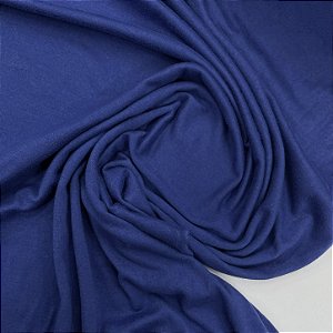 Malha Modal Suede Azul Marinho