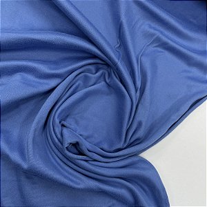 Malha Modal Suede Azul