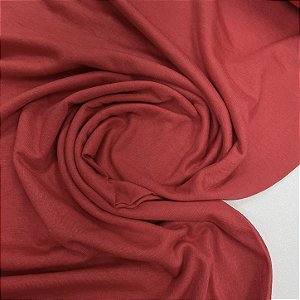 Malha Poliviscose Lisa Vermelho