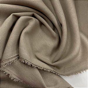 Linho com Viscose Trovata Café com Leite