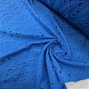 Malha Laise Azul Cobalto