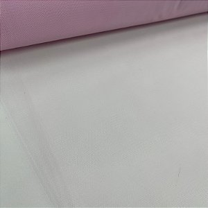 Tule Liso Rosa Bebê