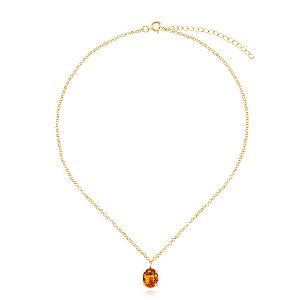 Colar 421 Ouro Color Amarelo