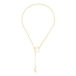 Colar Onça 417 Ouro