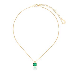Pingente Bubble Moon 454 Ouro Verde