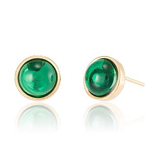 Brinco Bubble Moon 1067 Ouro Verde