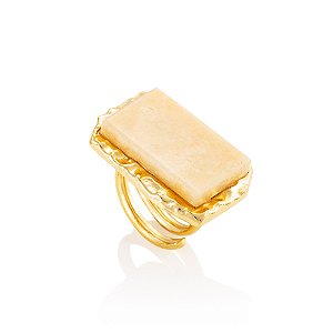 Anel Gaia 533 Ouro Amazonita Nude