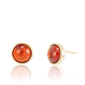 Brinco Bubble Moon 1067 Ouro Vermelho