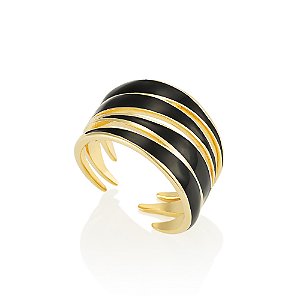 Anel Irina 554 Ouro Resina