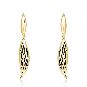 Brinco Tatiana 1102 Ouro Resina