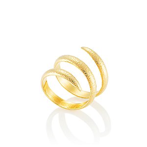 Anel Twist 567 Ouro