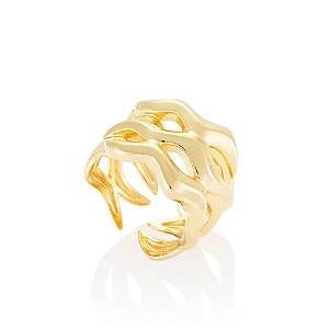 Anel Algas 591 Ouro