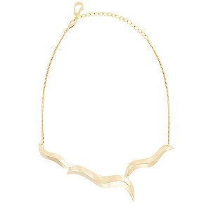 Colar Algas 470 Ouro