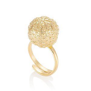 Anel Bubble Coral 597 Ouro