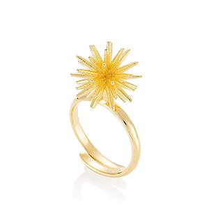 Anel Bubble Ouriço 598 Ouro