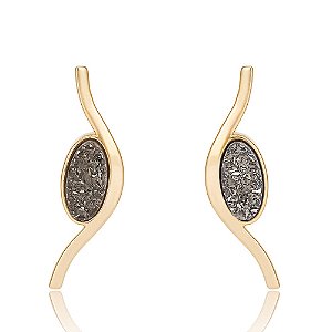 Brinco Arábia 1166 Ouro com Drusa