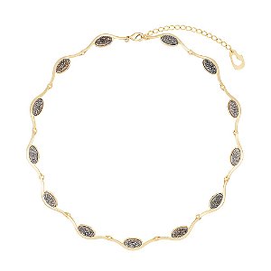 Colar Arábia 471 Ouro Drusa