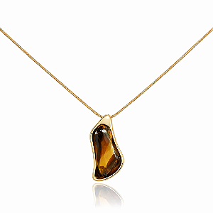 Pingente Plex 517 Ouro Olho de Tigre