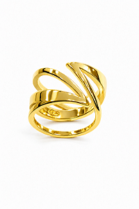 Anel Pena 617 Ouro