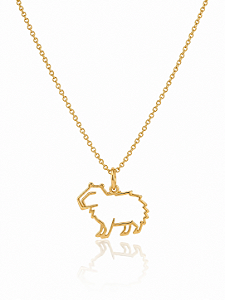 Pingente Capivara Dora 528 Ouro