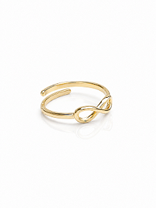 Anel Infinito 622 Ouro