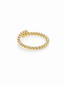 Anel Granulado 624 Ouro