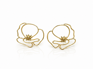 Brinco 1198 Papaver Ouro
