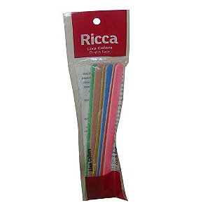 Lixa unha color Ricca c/ 6