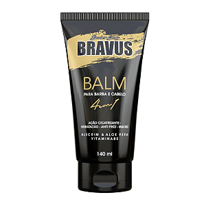 Bravus Bálsamo Hidratante Beard Balm4 em 1 - 140ml