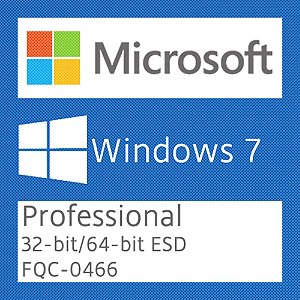 Microsoft Windows 7 Professional - Licença + NF-e