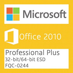 Microsoft Office 2010 Professional Plus - Licença + NF-e
