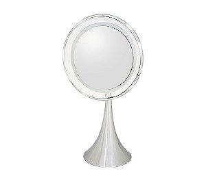 Espelho de Mesa com Iluminação LED, 8X