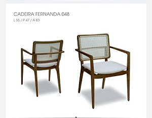 Cadeira Fernanda 048 - Luccasi Mobili
