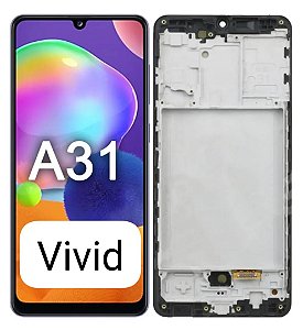 Frontal Samsung A31 VIVID com aro