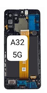 Frontal Samsung A32 5G com aro