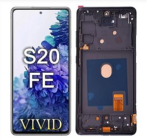 Frontal Samsung S20fe VIVID com aro