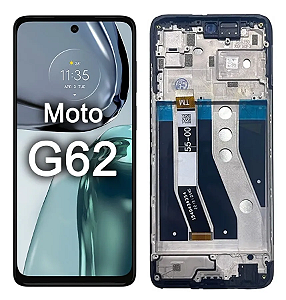 Frontal Moto G62 com aro