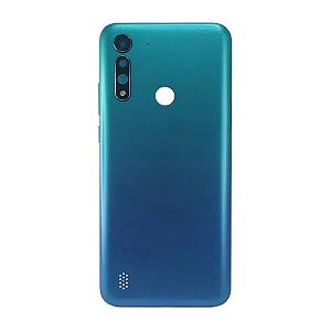 TAMPA TRASEIRA MOTOROLA MOTO G8 POWER LITE - AZUL