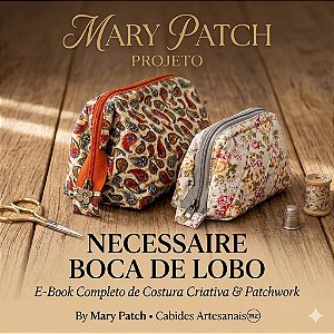 Projeto Necessaire Boca de Lobo
