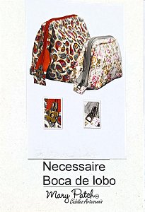 Projeto Necessaire Boca de Lobo