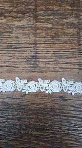 Renda 100% Algodão Cru 1,5cm – Mod. 010 (metro)