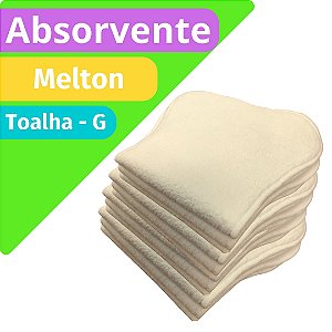 Absorventes de Melton  - tipo faixa